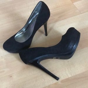 Black heels